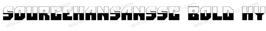 sourcehansanssc bold hyruishou w字体转换